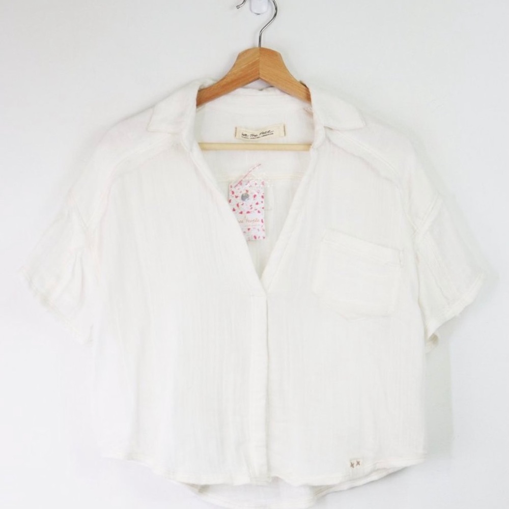 NWT Free People Full of Light Top - Ivory - Picture 5 of 6